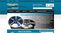 Desktop Screenshot of chicagowheel.com
